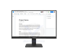 LENOVO Moniteur S22-4e 21,5'' 36M